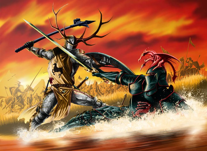 پرونده:Battle of the Trident Robert Rhaegar by Mike S Miller.jpg