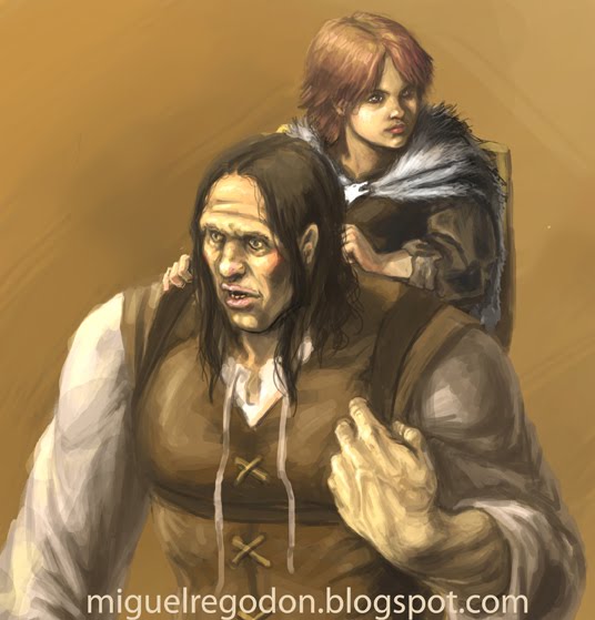 پرونده:MiguelRegodónHarkness Bran Hodor.jpg