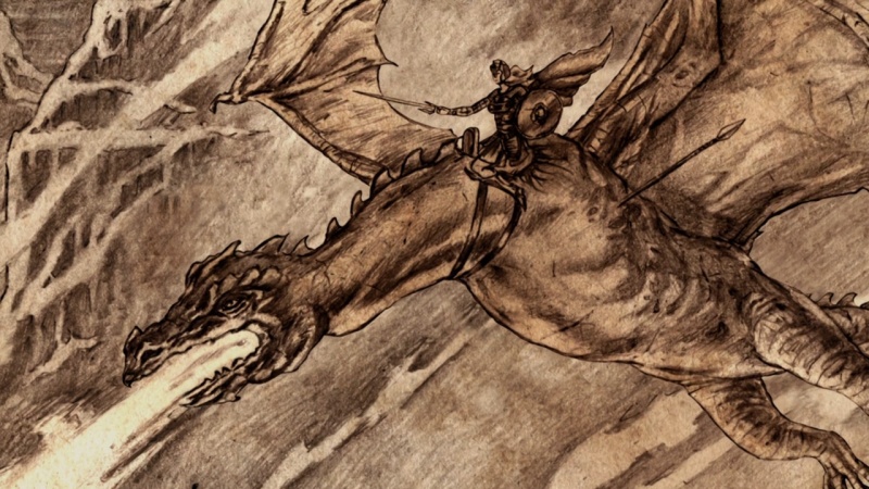 پرونده:Visenya riding Vhagar.jpg