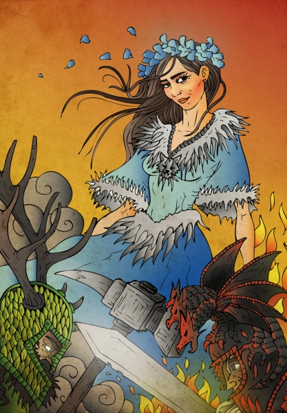 پرونده:Lyanna by acazigot-d462nn6.jpg