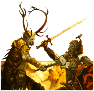 Robert against rhaegar by flaviusbaratheon-d5adttd.png